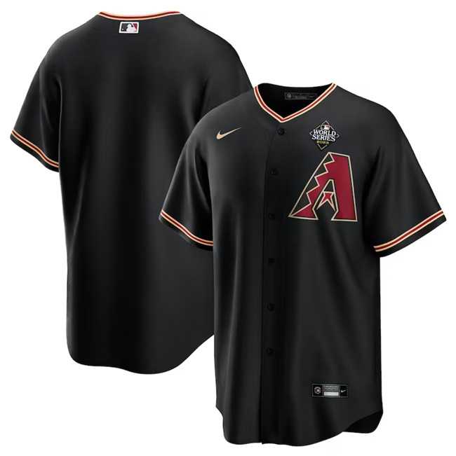 Men's Arizona Diamondbacks Blank Black 2023 World Series Cool Base Stitched Jersey Dzhi,We sell and wholesale Men's Arizona Diamondbacks Blank Black 2023 World Series Cool Base Stitched Jersey Dzhi on line form chian!